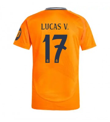 Real Madrid Lucas Vazquez #17 Replika Udebanetrøje 2024-25 Kortærmet